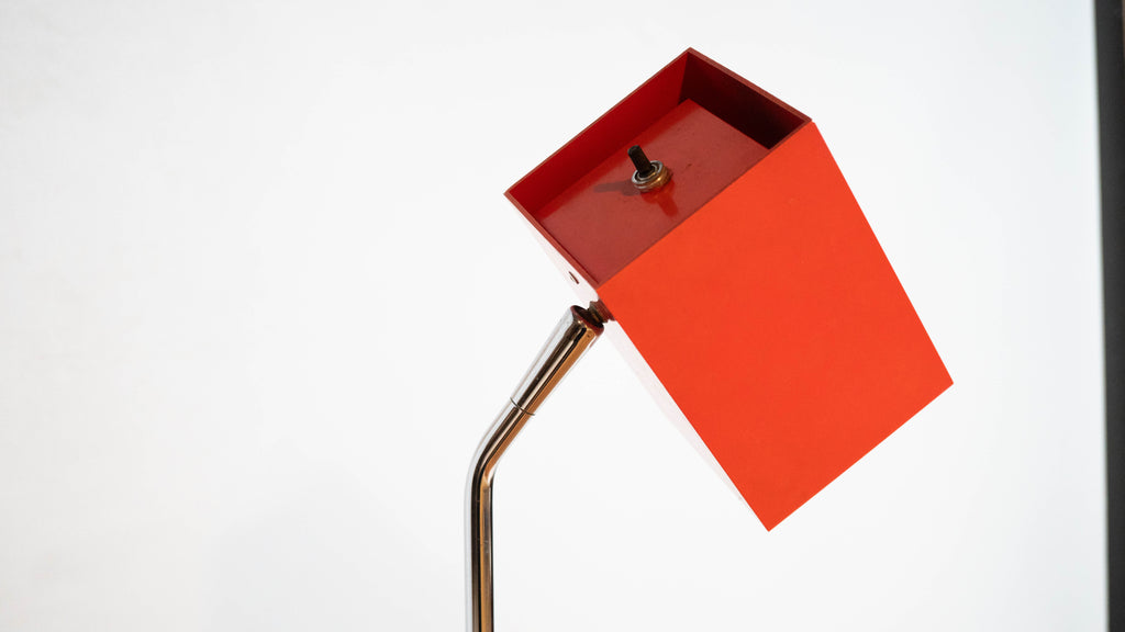 Vintage Robert Sonneman Cube Floor Lamp for Kovac