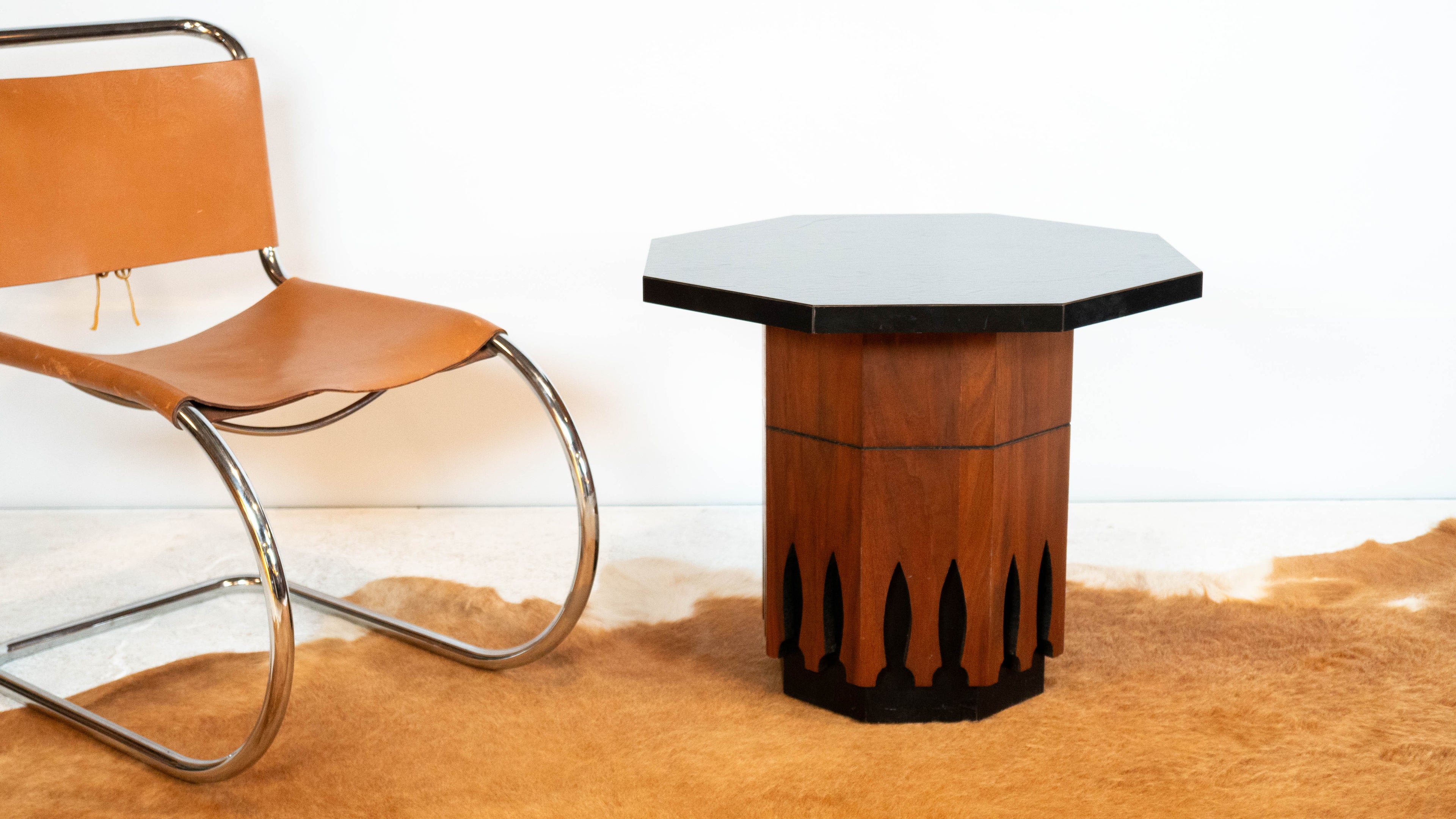 Vintage Harvey Probber attr. Walnut Side Table