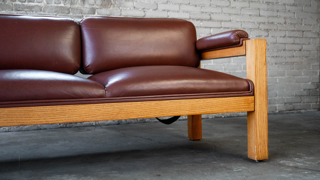 Vintage Warren Platner for CI Designs Oak Sofa