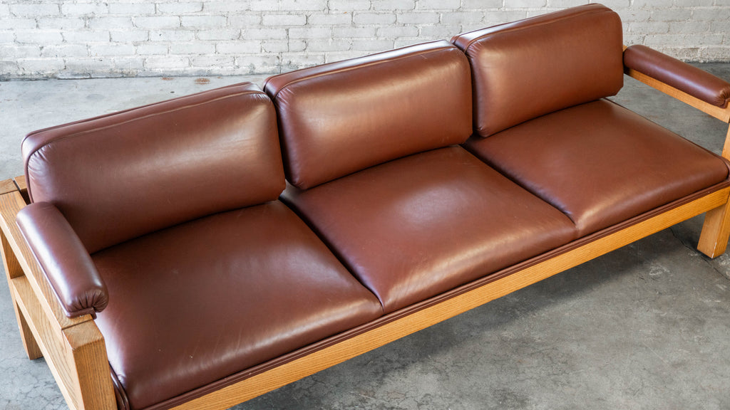 Vintage Warren Platner for CI Designs Oak Sofa