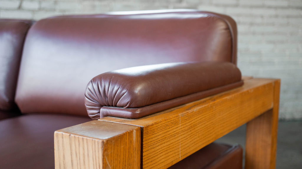 Vintage Warren Platner for CI Designs Oak Sofa