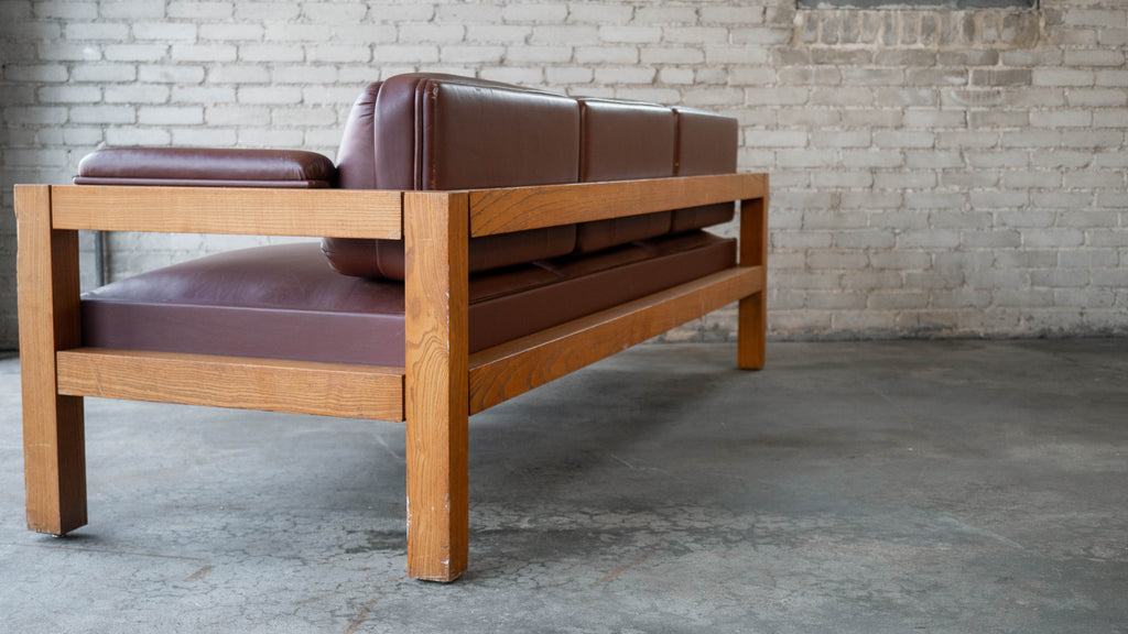 Vintage Warren Platner for CI Designs Oak Sofa