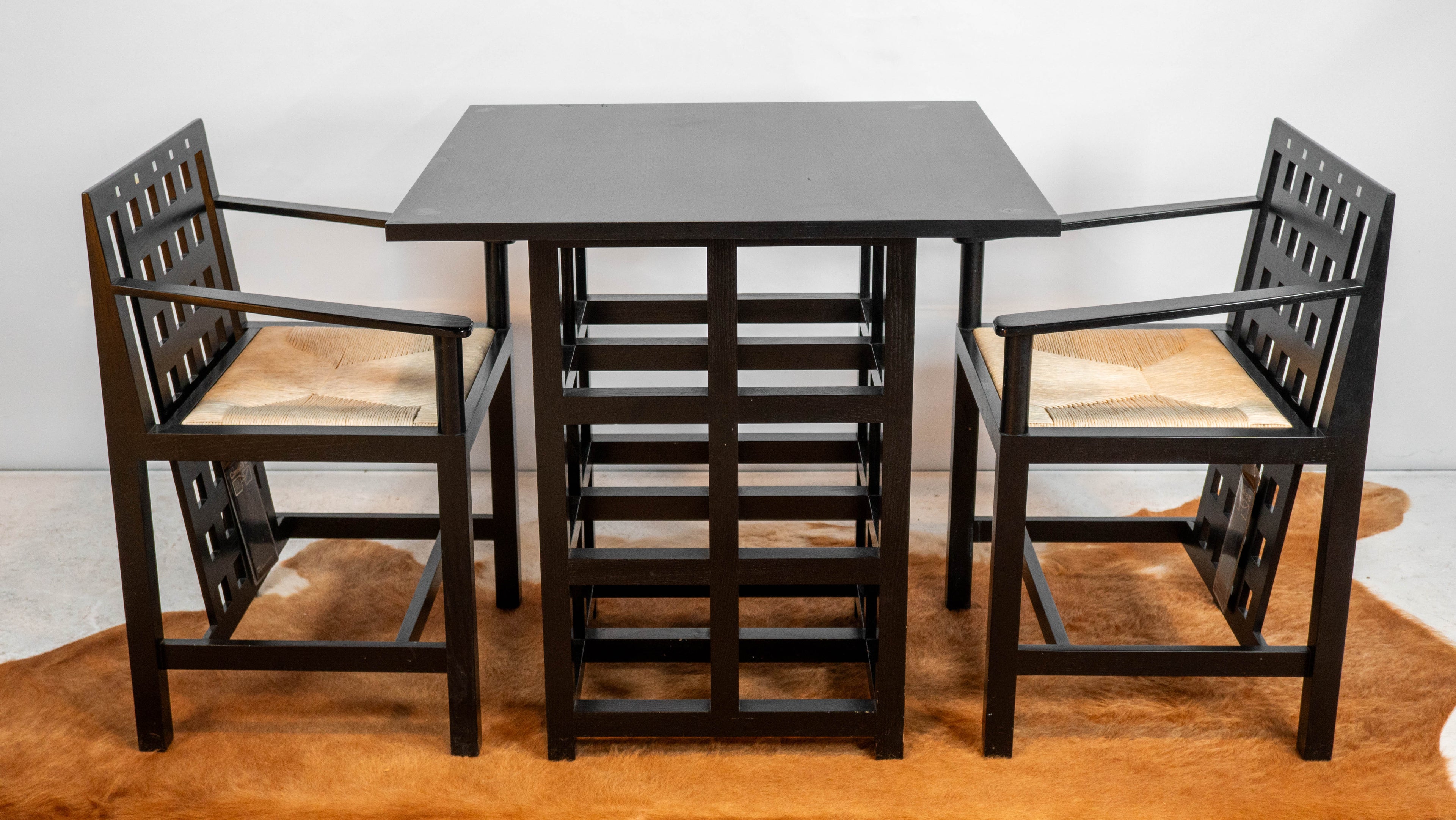 1980s Cassina D.S.2 Dining Table by Charles Rennie Mackintosh