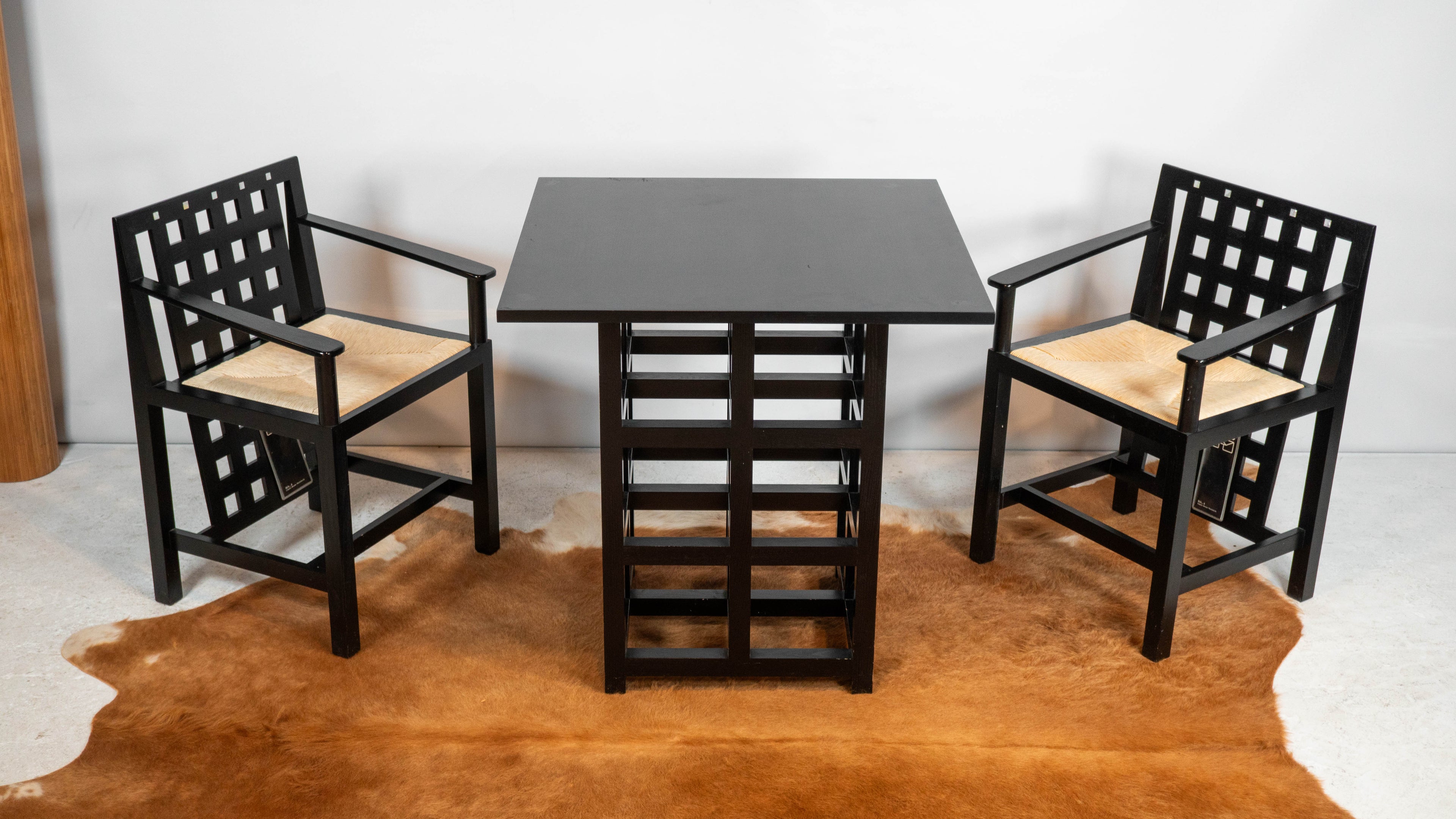1980s Cassina D.S.2 Dining Table by Charles Rennie Mackintosh