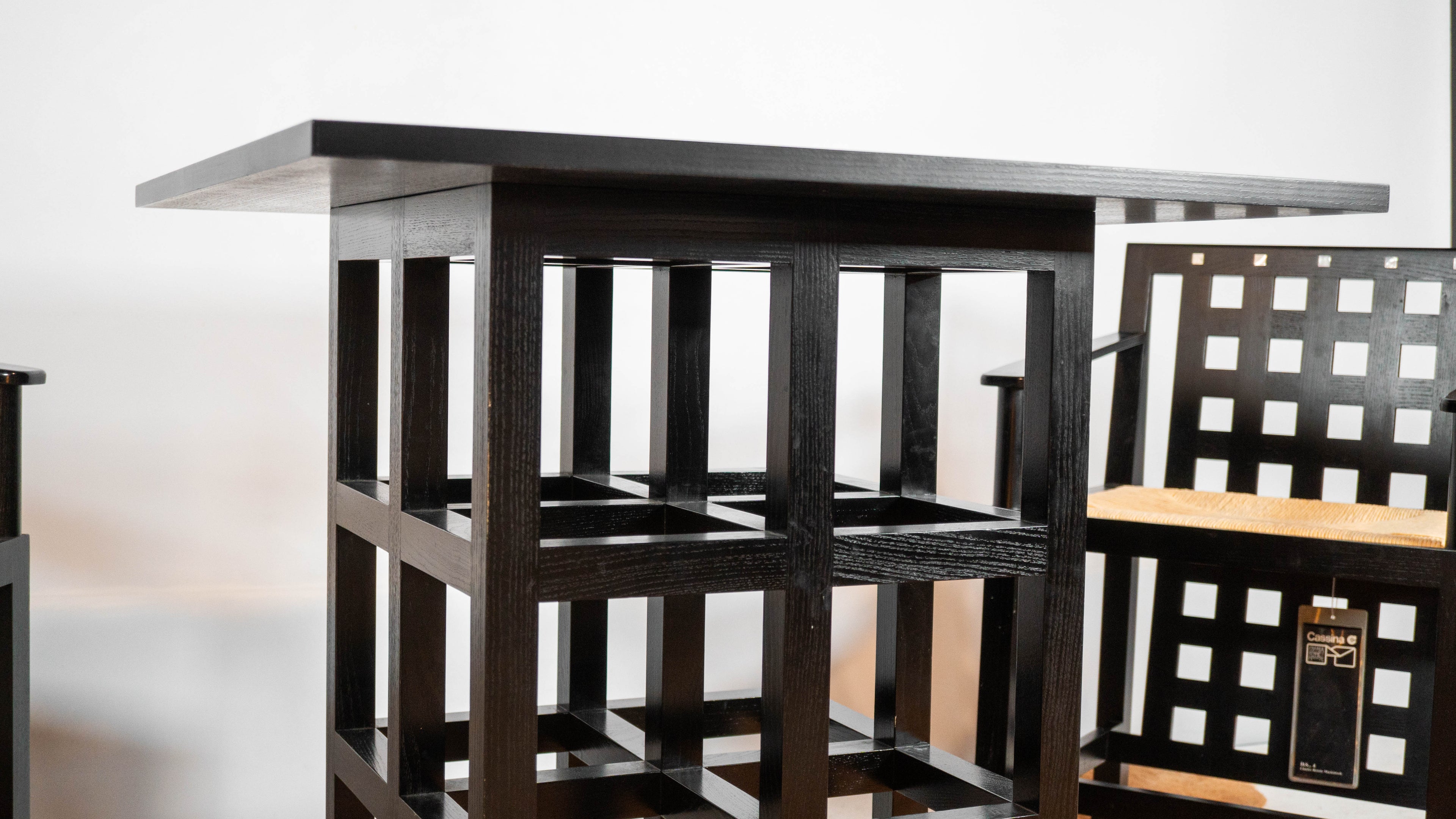 1980s Cassina D.S.2 Dining Table by Charles Rennie Mackintosh