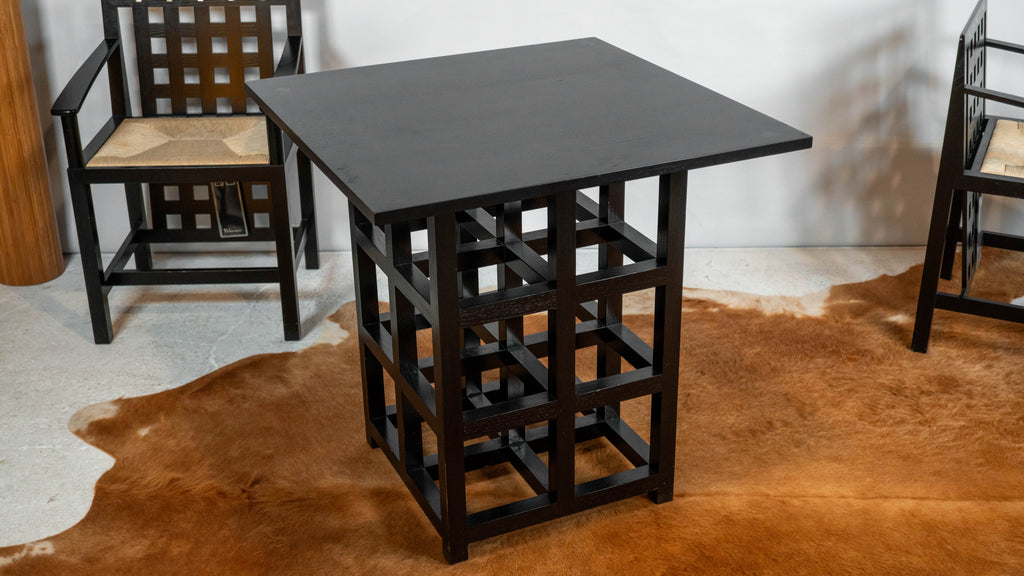 1980s Cassina D.S.2 Dining Table by Charles Rennie Mackintosh