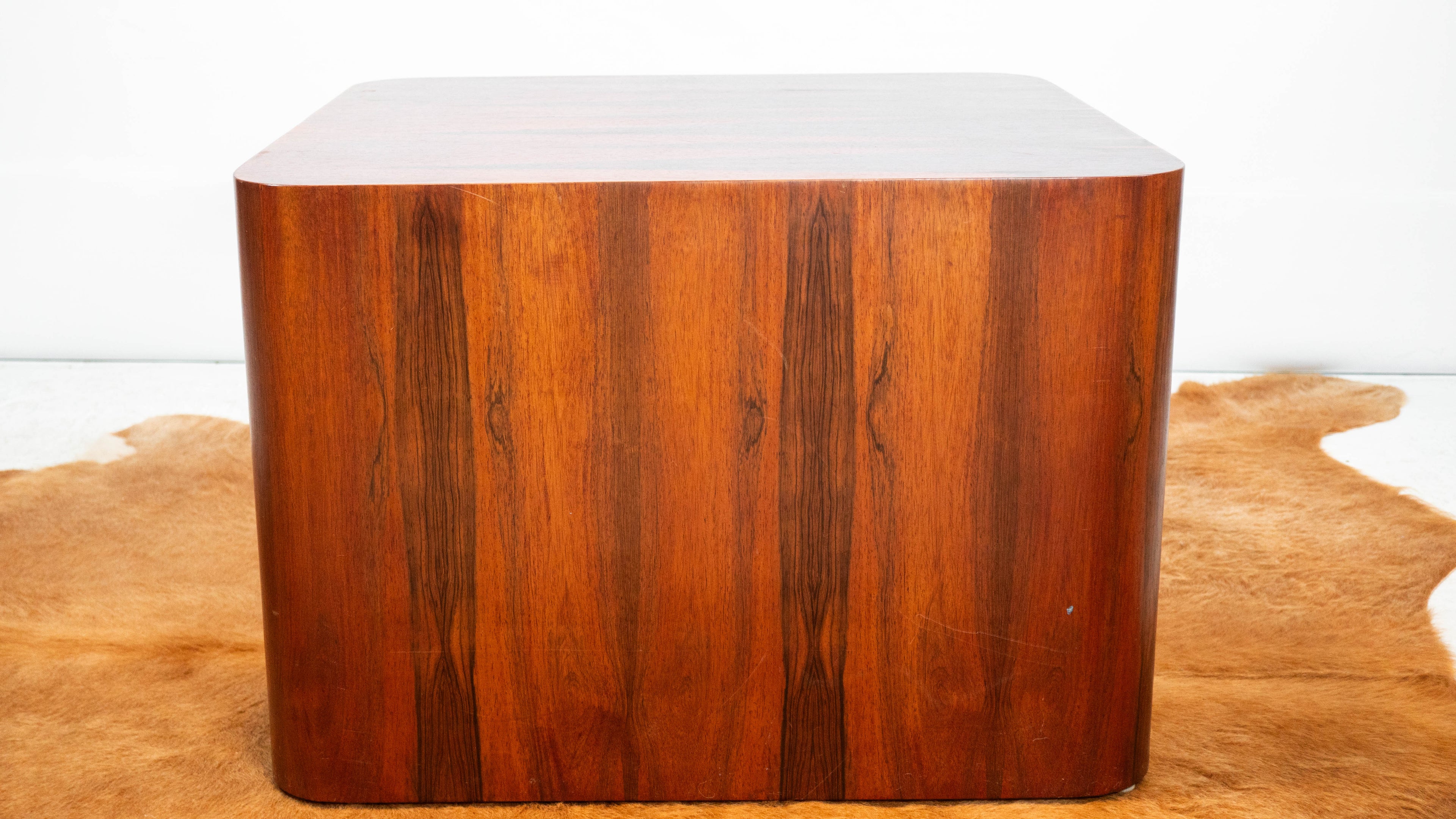 1980s Habitat International Rosewood Cube