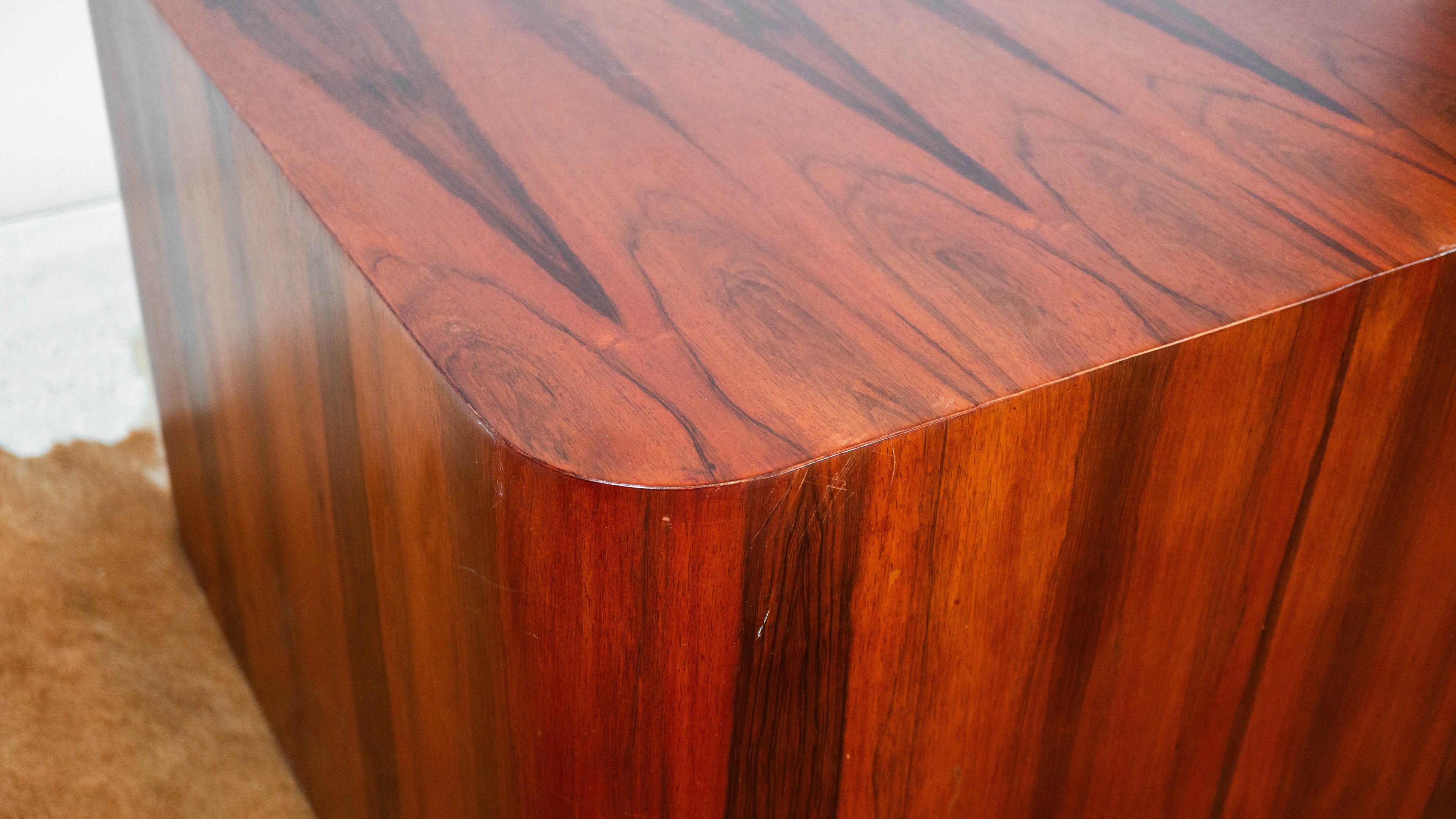 1980s Habitat International Rosewood Cube
