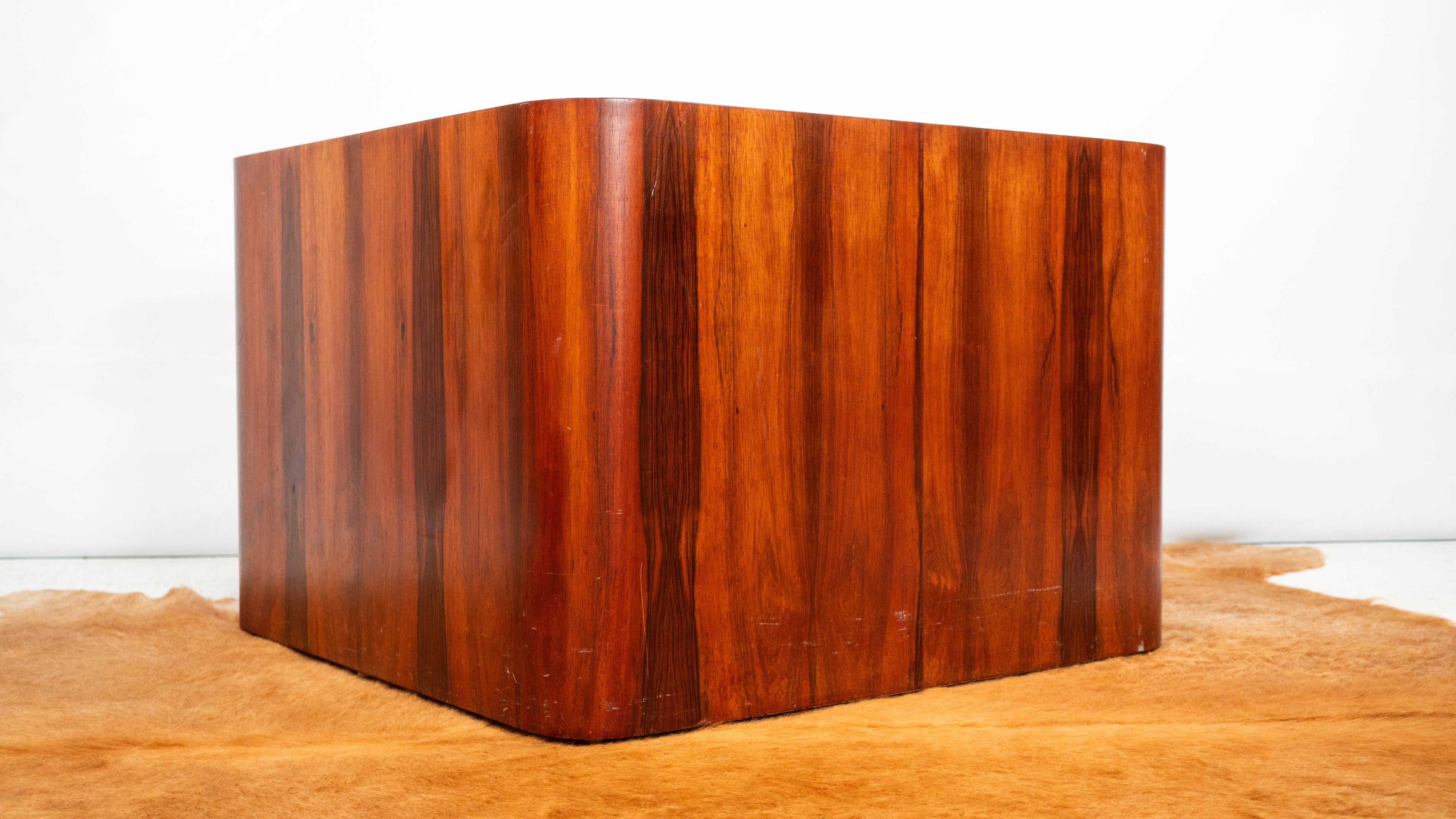 1980s Habitat International Rosewood Cube