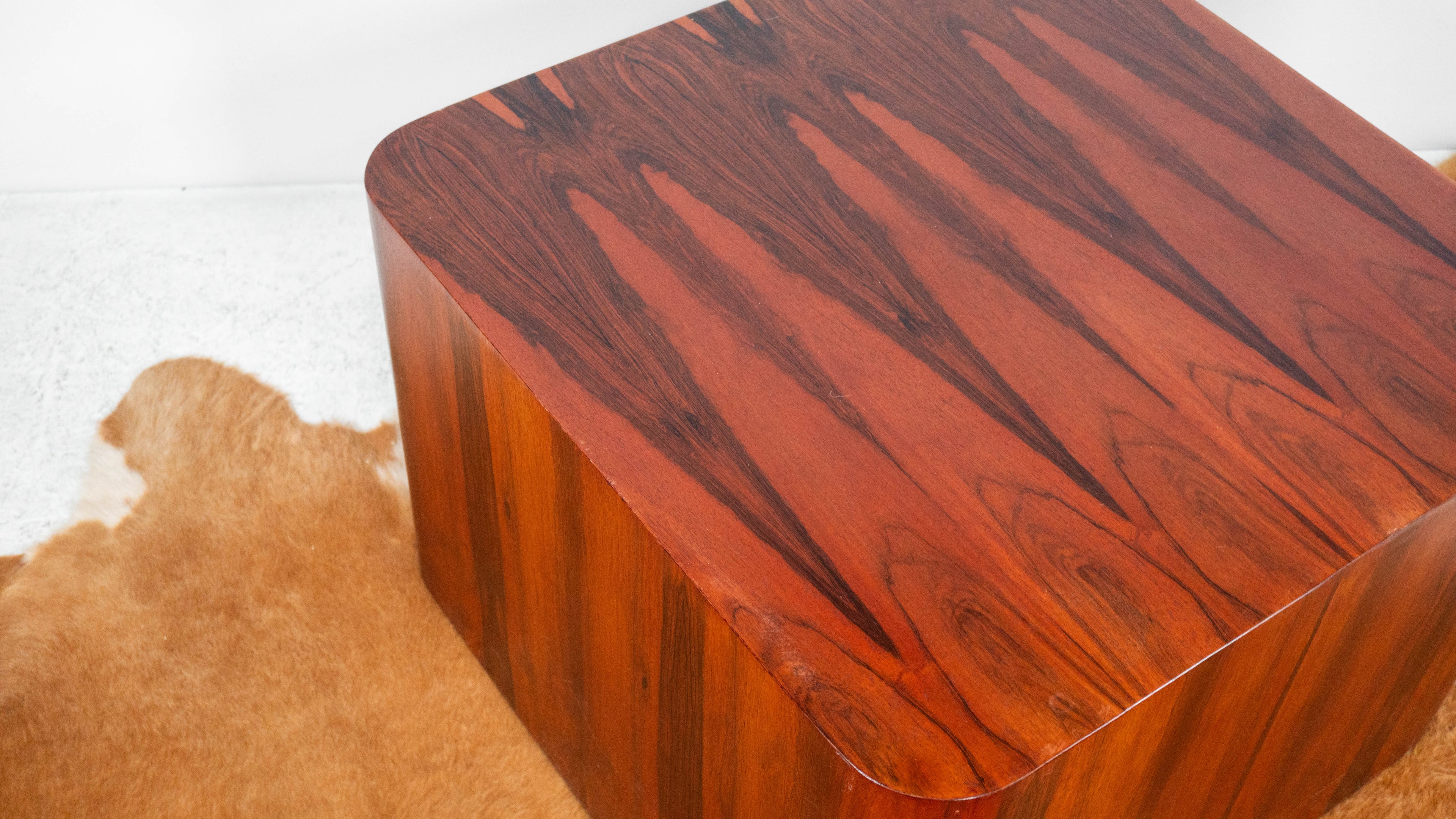 1980s Habitat International Rosewood Cube