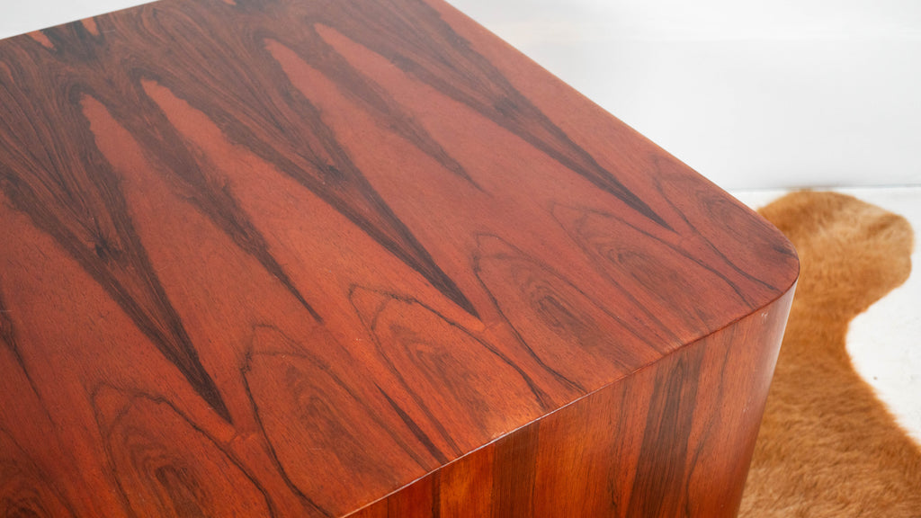 1980s Habitat International Rosewood Cube