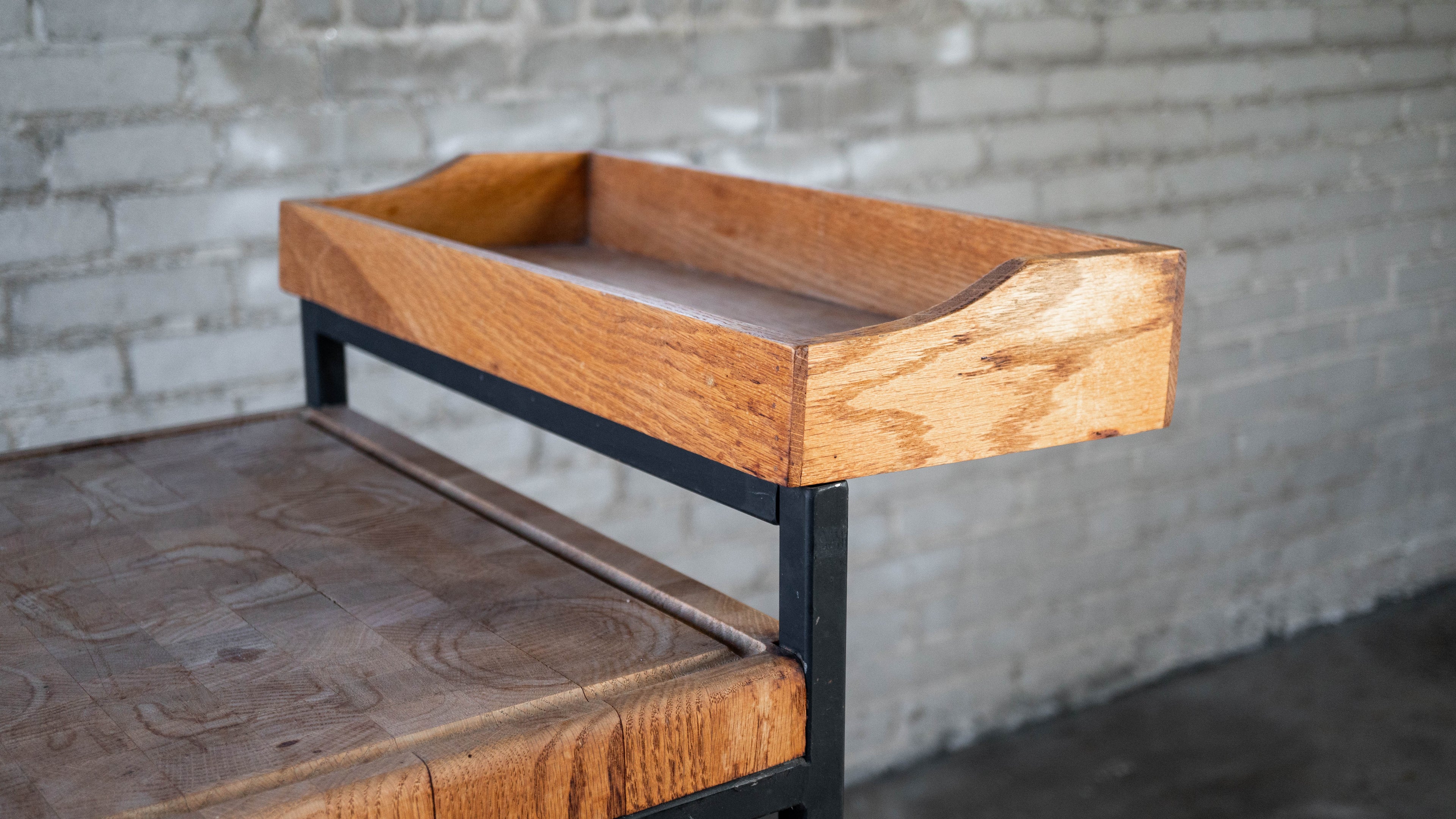 Vintage Mid-Century Arthur Umanoff for David Morgan Bar Cart