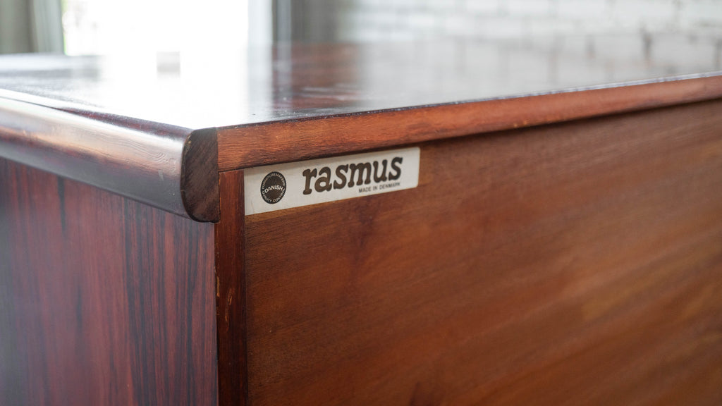 1970s Danish Modern Rasmus Rosewood Credenza