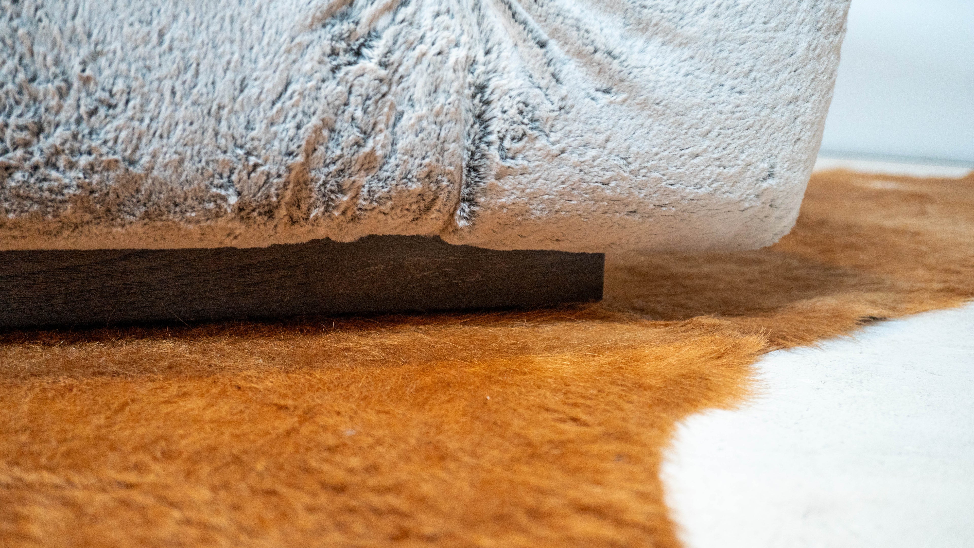 Restoration Hardware Custom Soho Tufted Fur Oversized Ottoman or Daybed