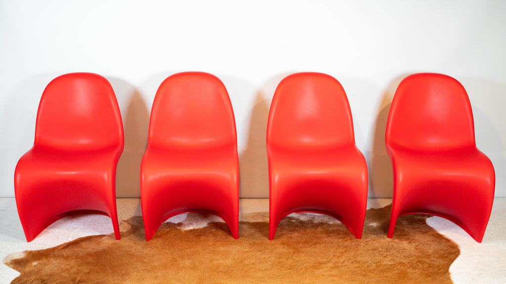Verner Panton for Vitra Panton S Chairs - Set of 4