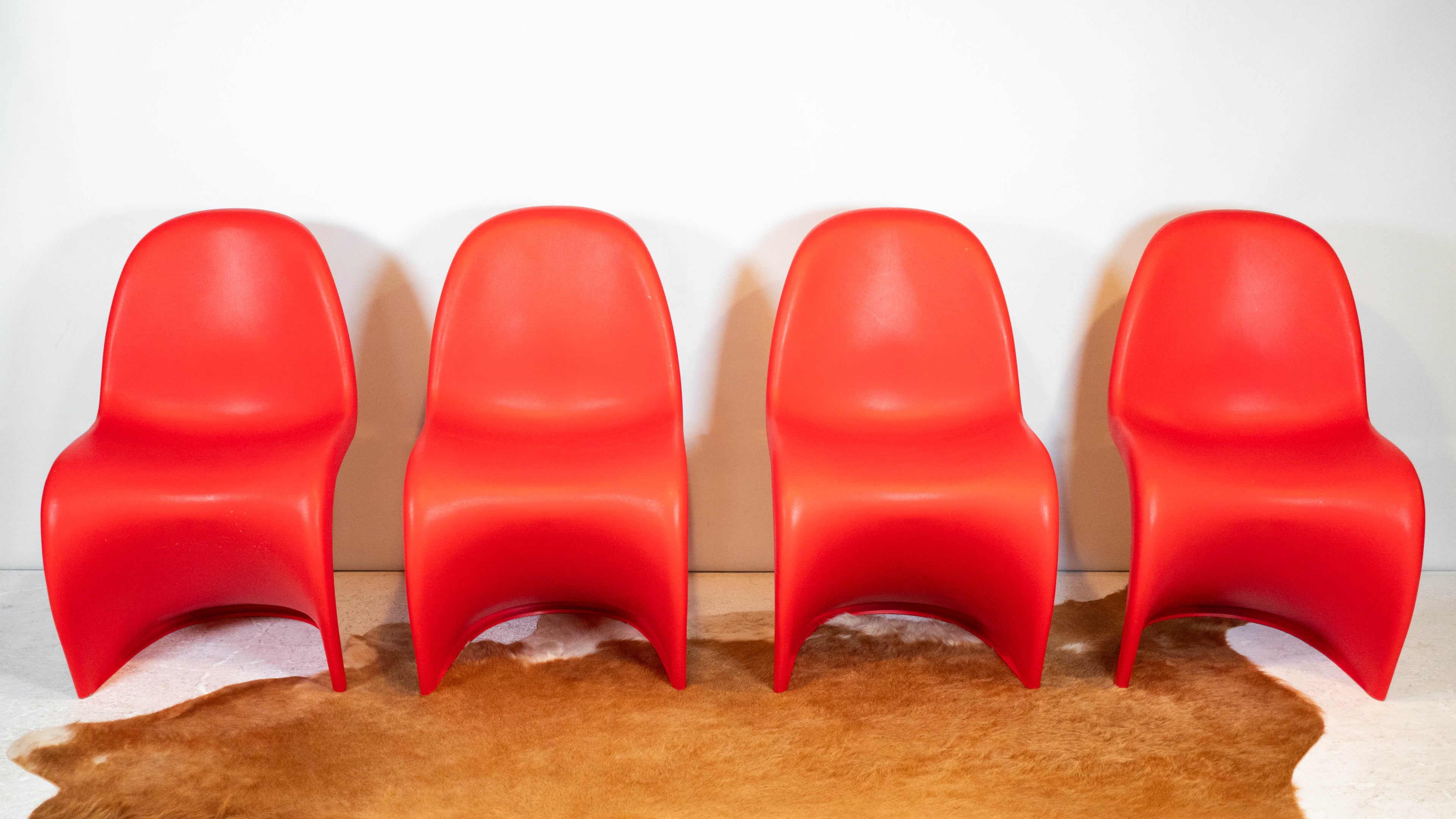 Verner Panton for Vitra Panton S Chairs - Set of 4
