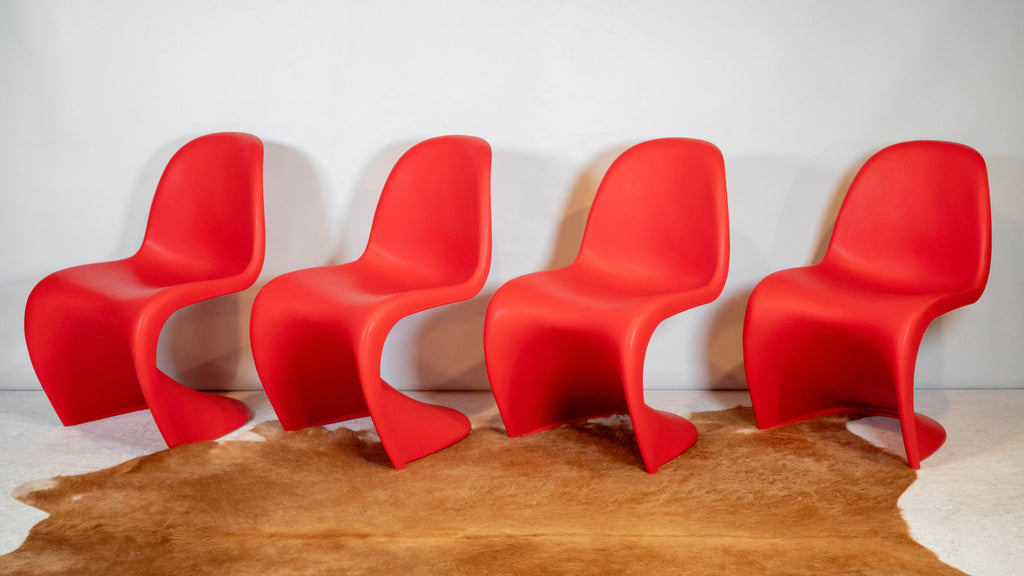 Verner Panton for Vitra Panton S Chairs - Set of 4