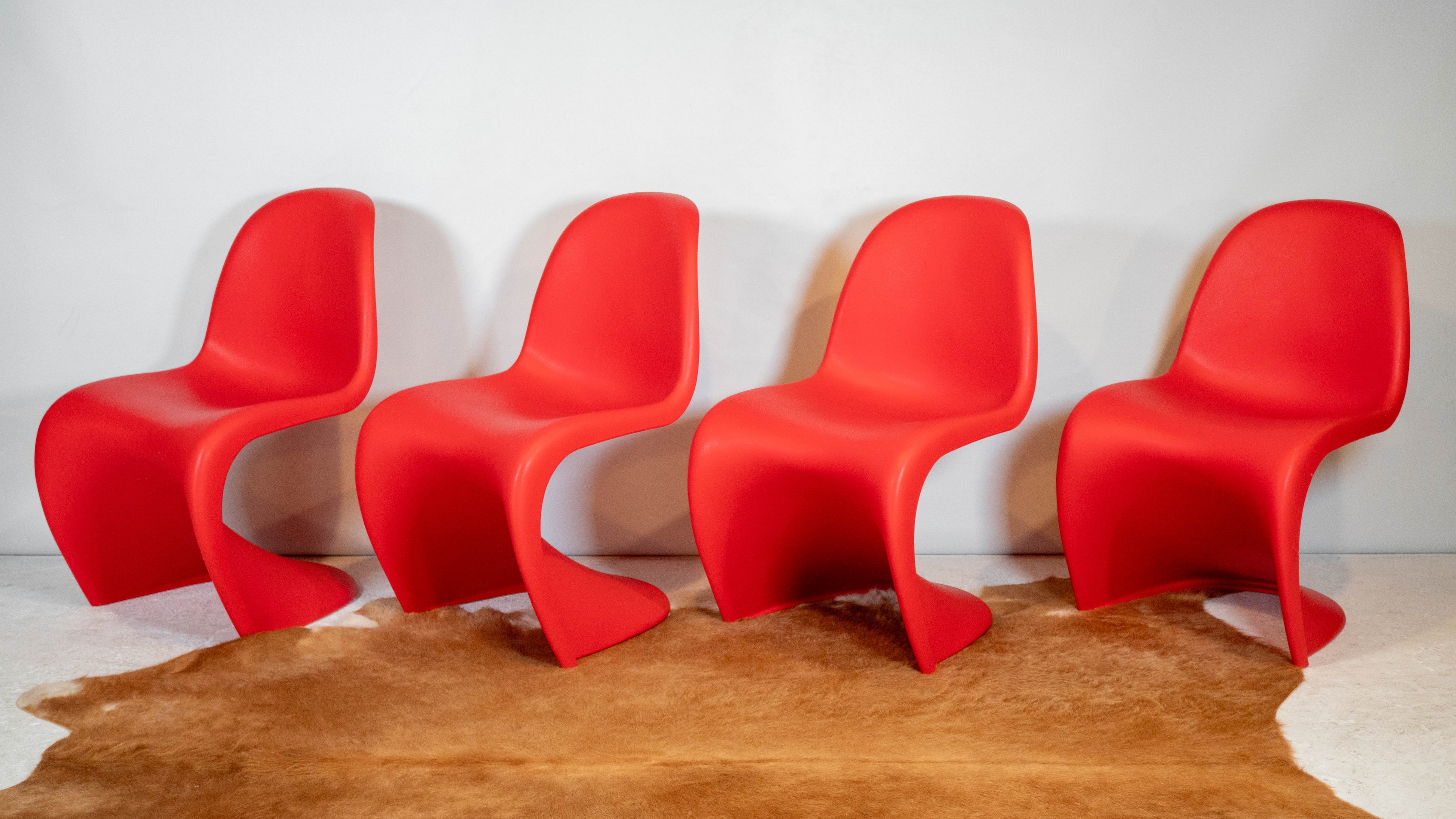 Verner Panton for Vitra Panton S Chairs - Set of 4