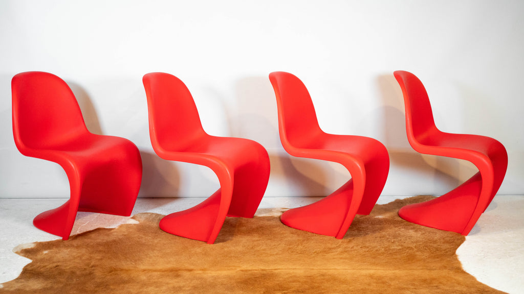Verner Panton for Vitra Panton S Chairs - Set of 4