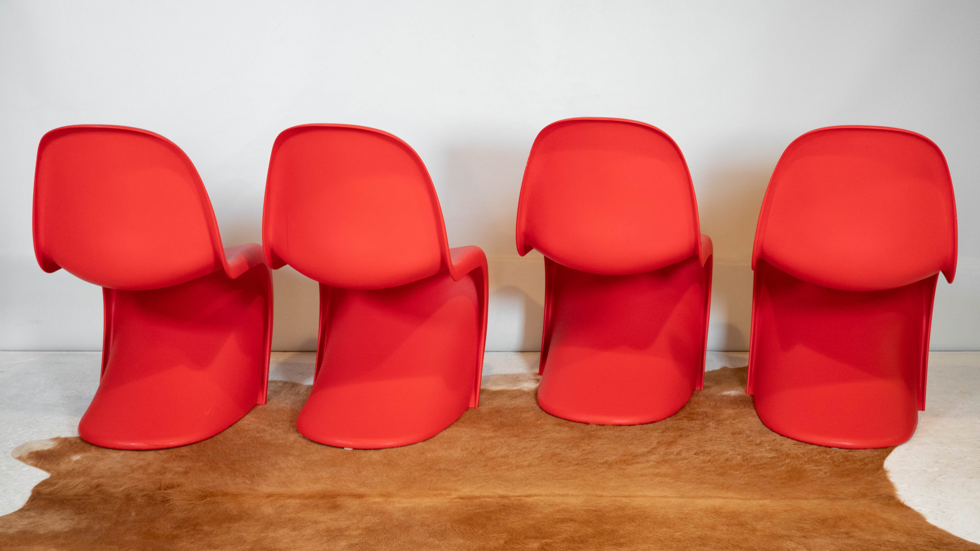 Verner Panton for Vitra Panton S Chairs - Set of 4