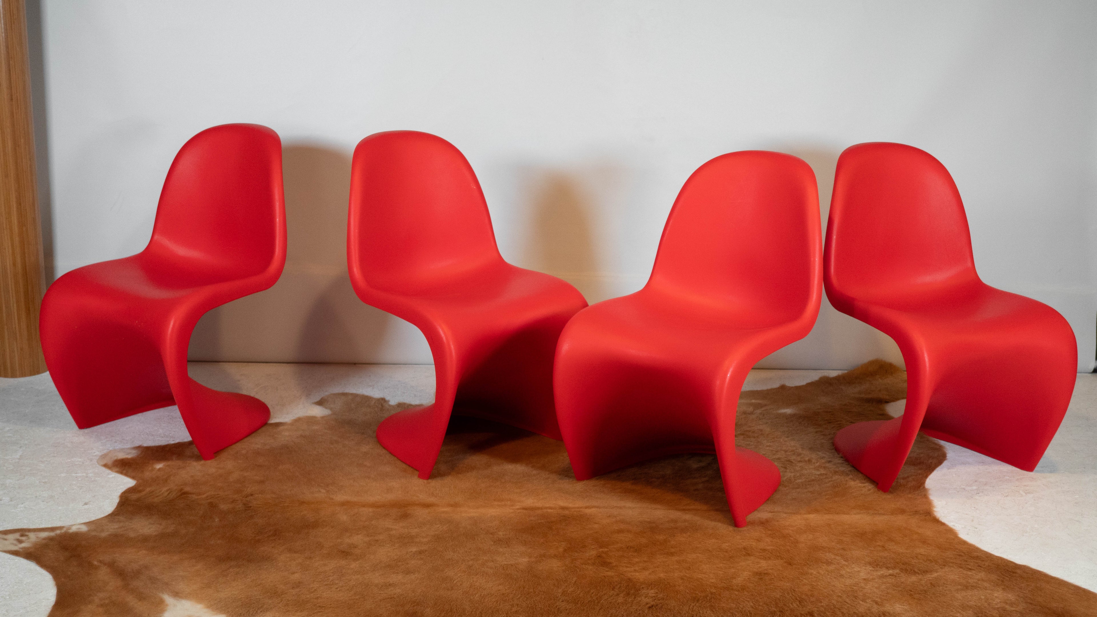 Verner Panton for Vitra Panton S Chairs - Set of 4