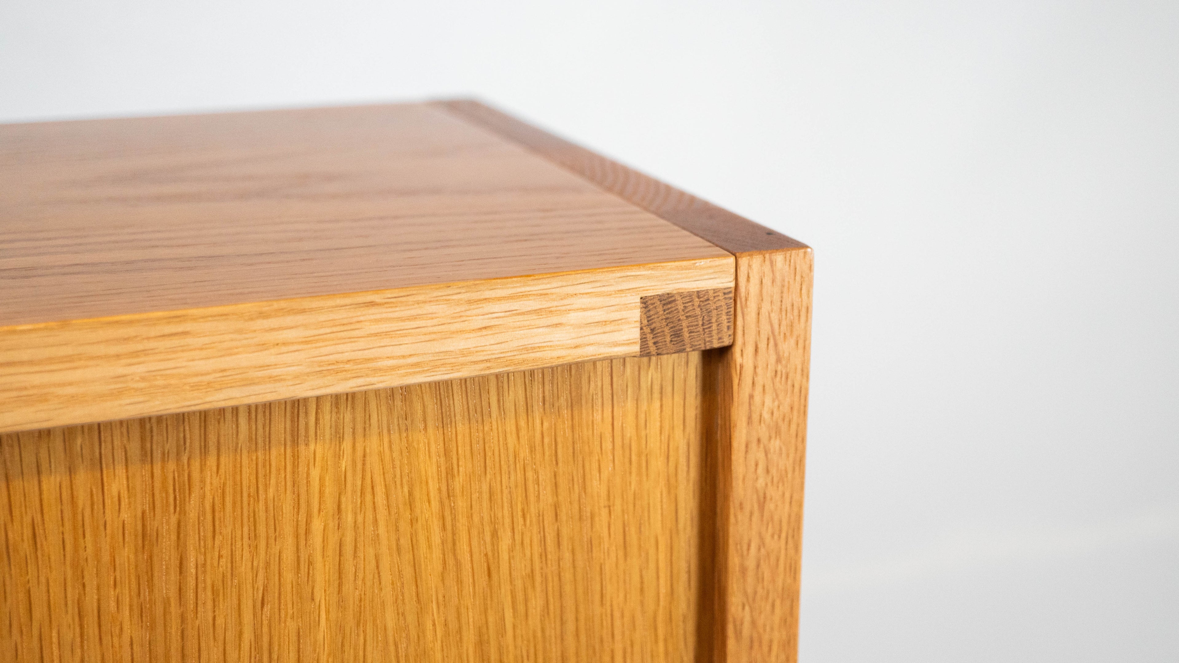 Charles Webb White Oak Bookcase