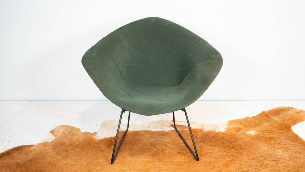 1970s Vintage Knoll Bertoia Diamond Chair w/ Full Cover