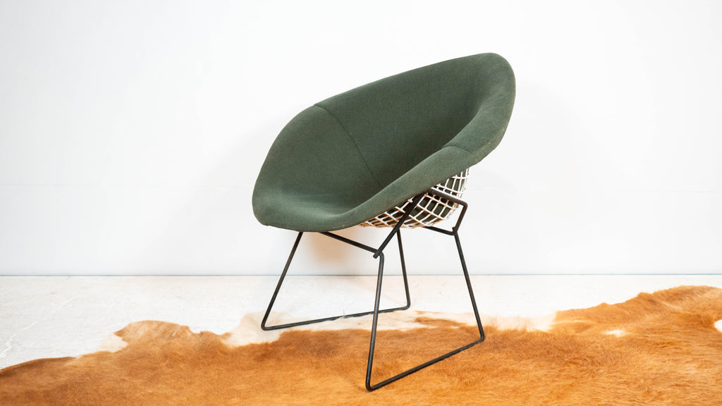 1970s Vintage Knoll Bertoia Diamond Chair w/ Full Cover