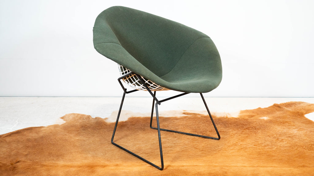 1970s Vintage Knoll Bertoia Diamond Chair w/ Full Cover