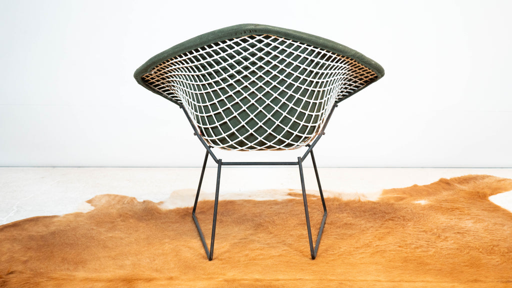 1970s Vintage Knoll Bertoia Diamond Chair w/ Full Cover