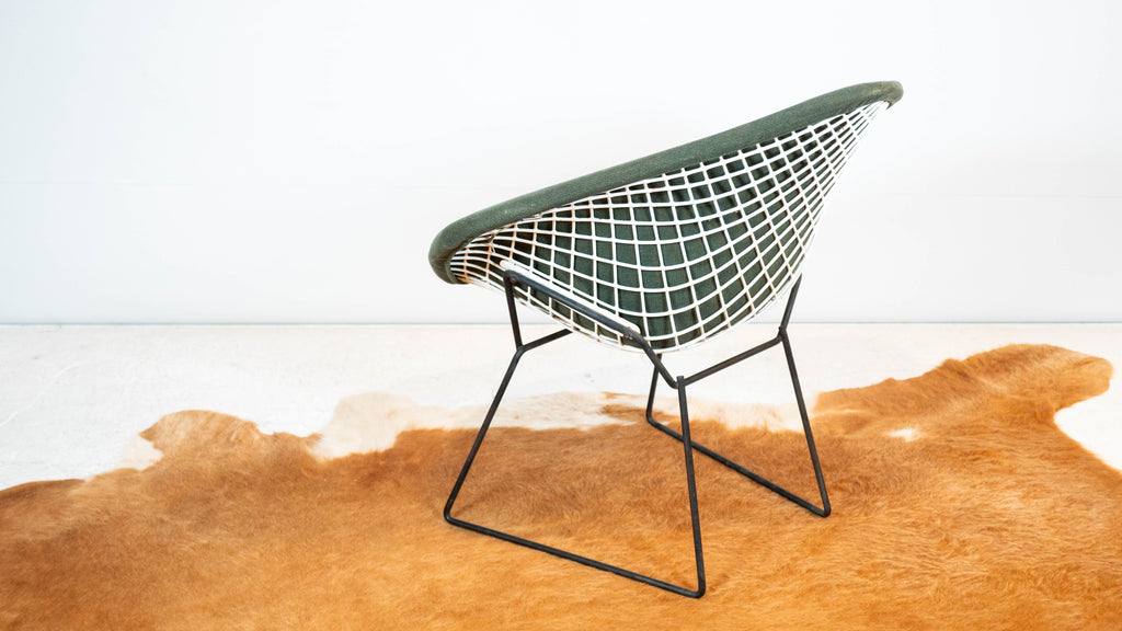 1970s Vintage Knoll Bertoia Diamond Chair w/ Full Cover