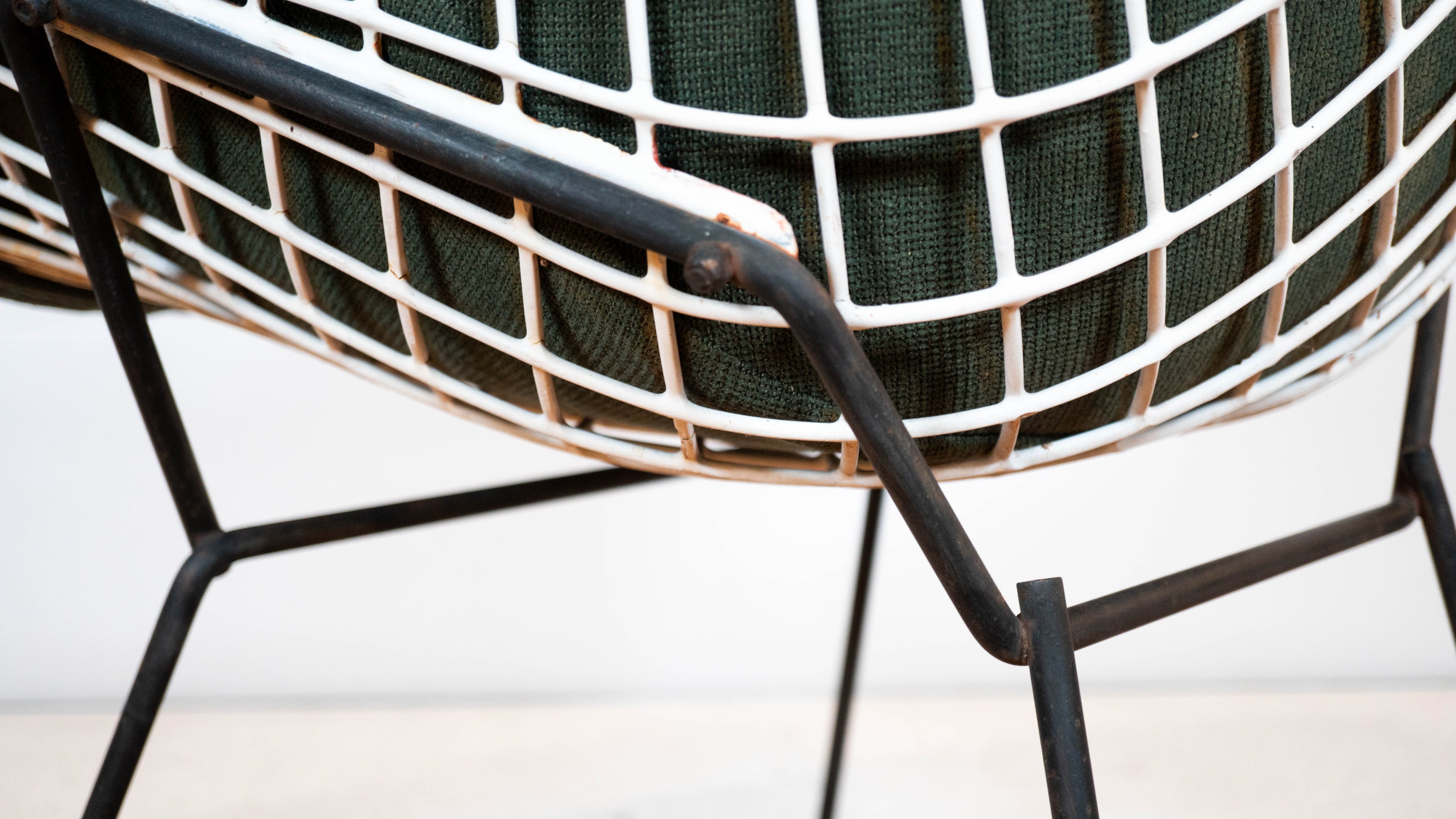 1970s Vintage Knoll Bertoia Diamond Chair w/ Full Cover