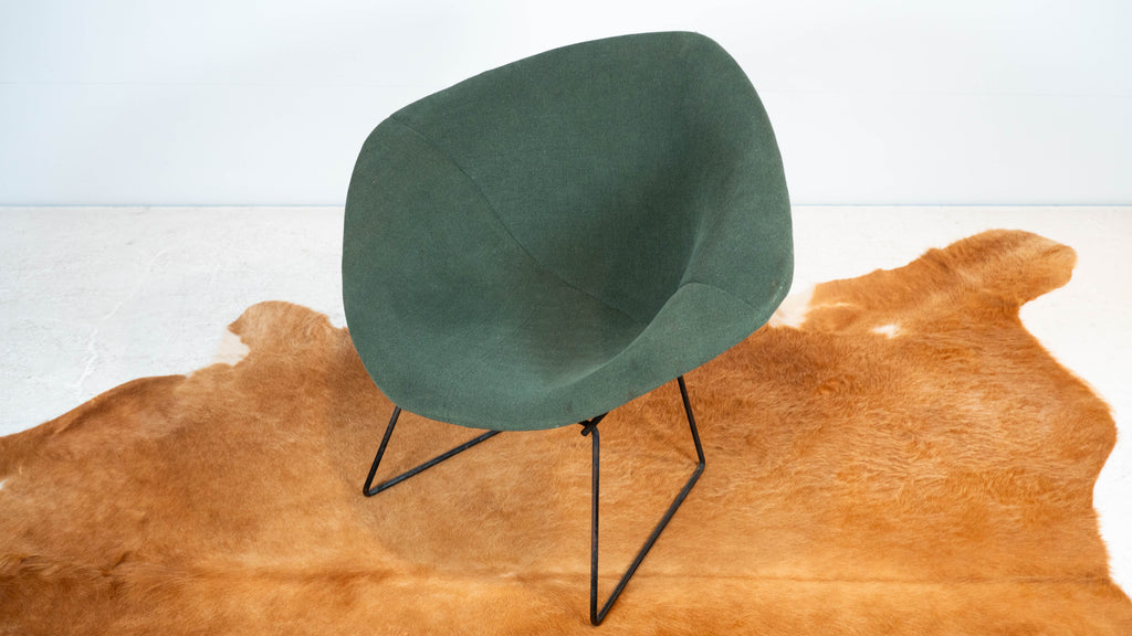 1970s Vintage Knoll Bertoia Diamond Chair w/ Full Cover