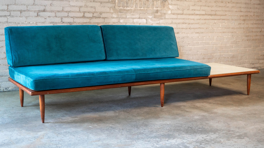 1950s Mid-Century Modern Adrian Pearsall Attr. Walnut Daybed