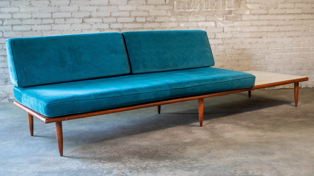 1950s Mid-Century Modern Adrian Pearsall Attr. Walnut Daybed
