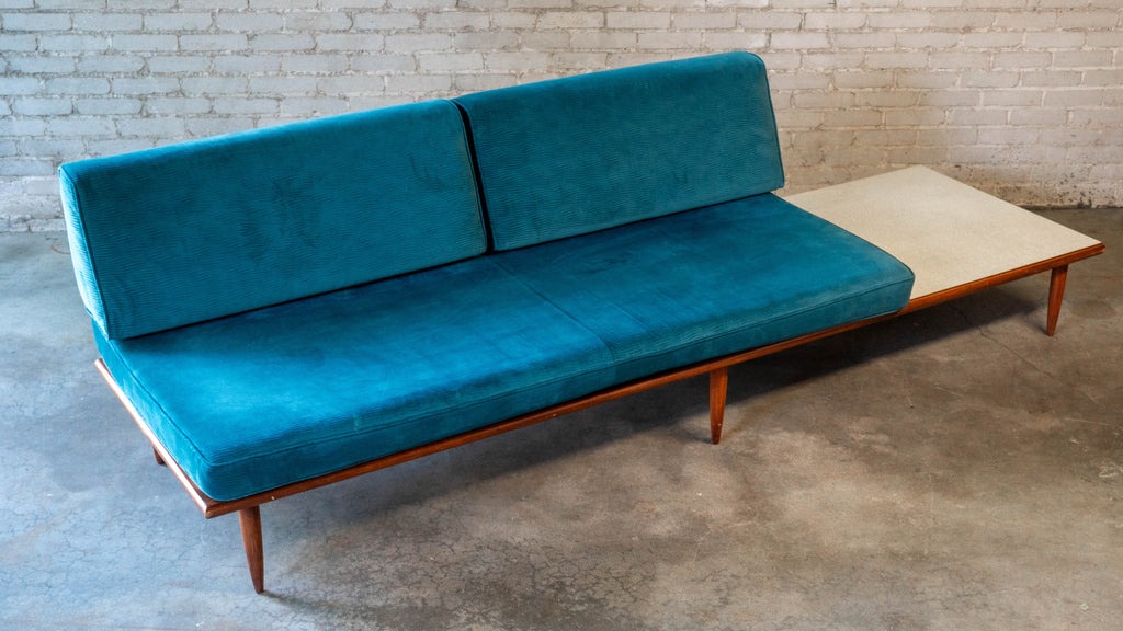 1950s Mid-Century Modern Adrian Pearsall Attr. Walnut Daybed