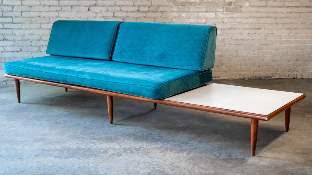 1950s Mid-Century Modern Adrian Pearsall Attr. Walnut Daybed