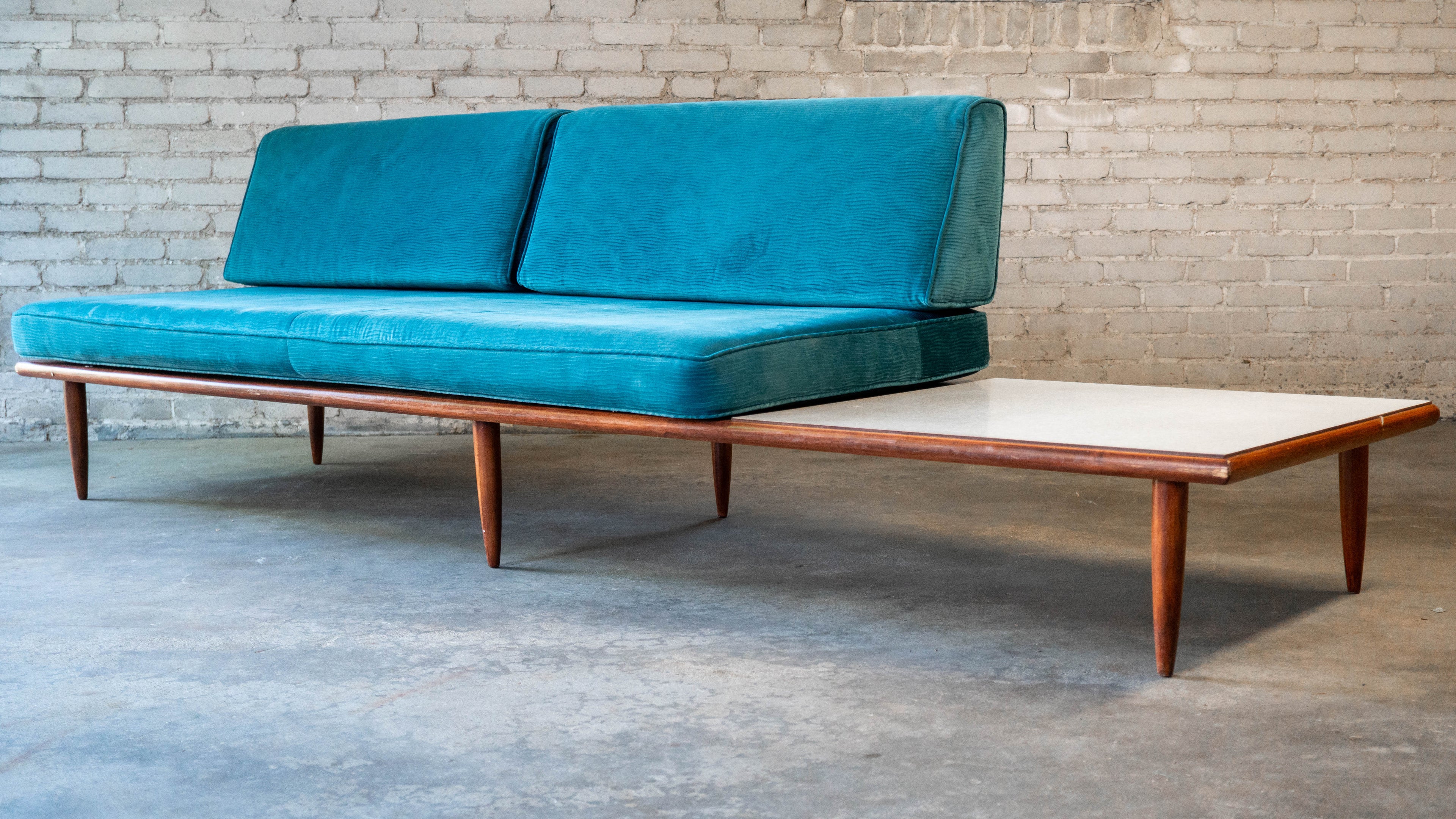 1950s Mid-Century Modern Adrian Pearsall Attr. Walnut Daybed