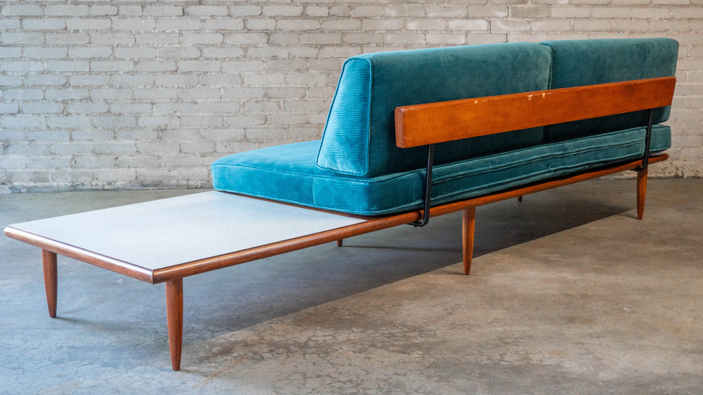 1950s Mid-Century Modern Adrian Pearsall Attr. Walnut Daybed