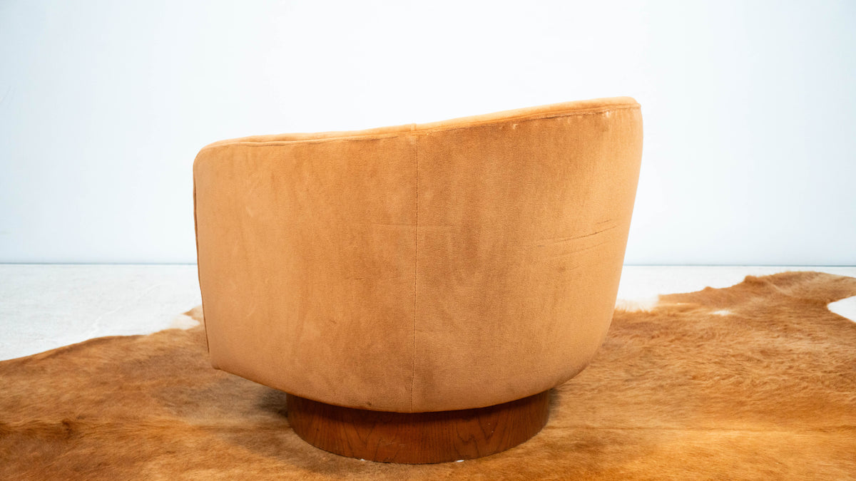1970s Milo Baughman for Thayer Coggin attr. Swivel Chair