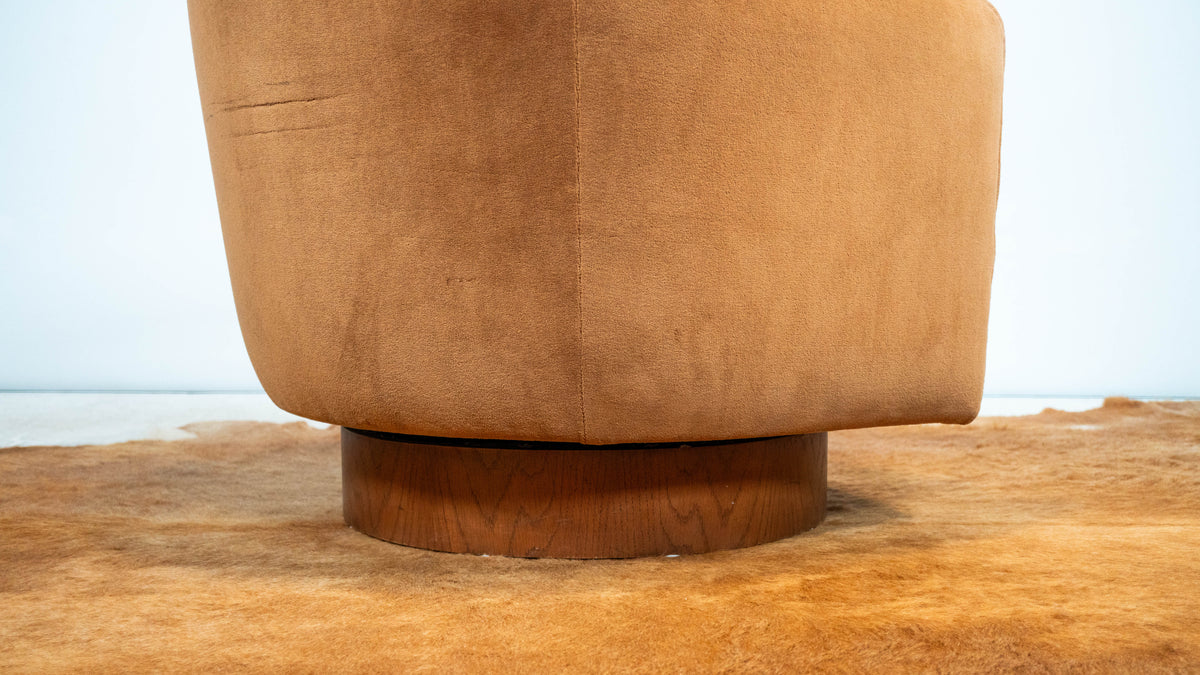 1970s Milo Baughman for Thayer Coggin attr. Swivel Chair
