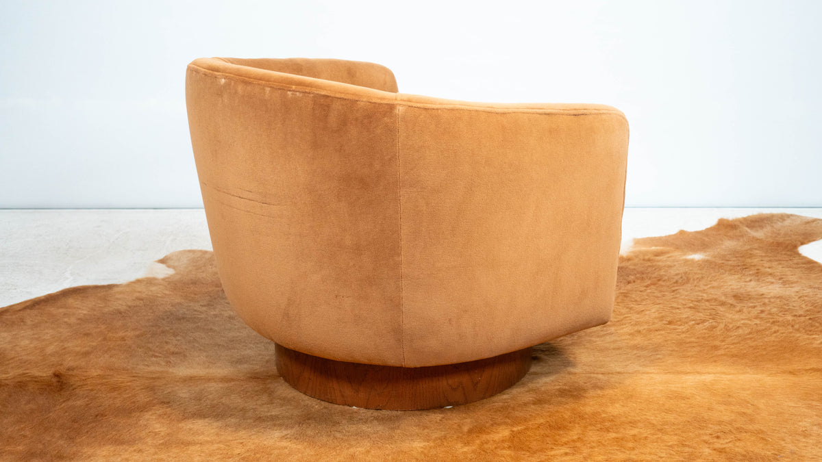 1970s Milo Baughman for Thayer Coggin attr. Swivel Chair
