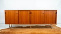 1980s Florence Knoll Model 541 for Knoll International Walnut Credenza