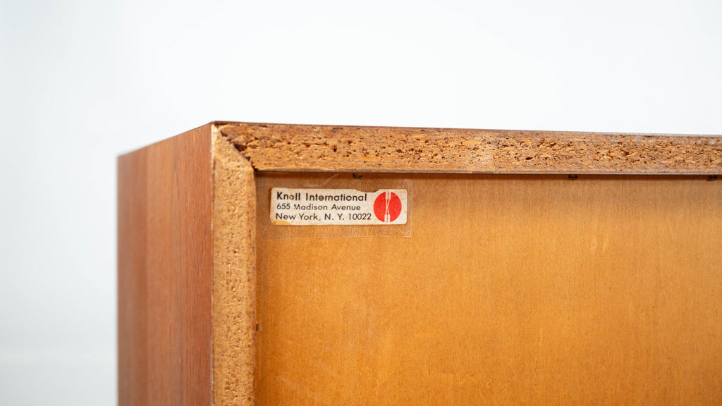 1980s Florence Knoll Model 541 for Knoll International Walnut Credenza