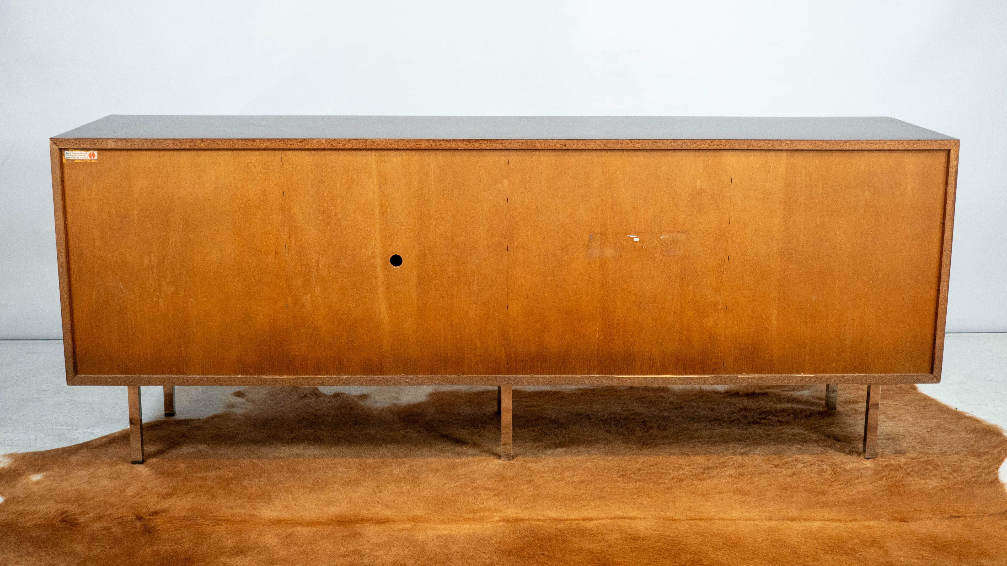 1980s Florence Knoll Model 541 for Knoll International Walnut Credenza