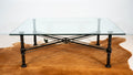 1980s Giacometti Style 'Iron Bird Cocktail Table' by Ilana Goor, Signed
