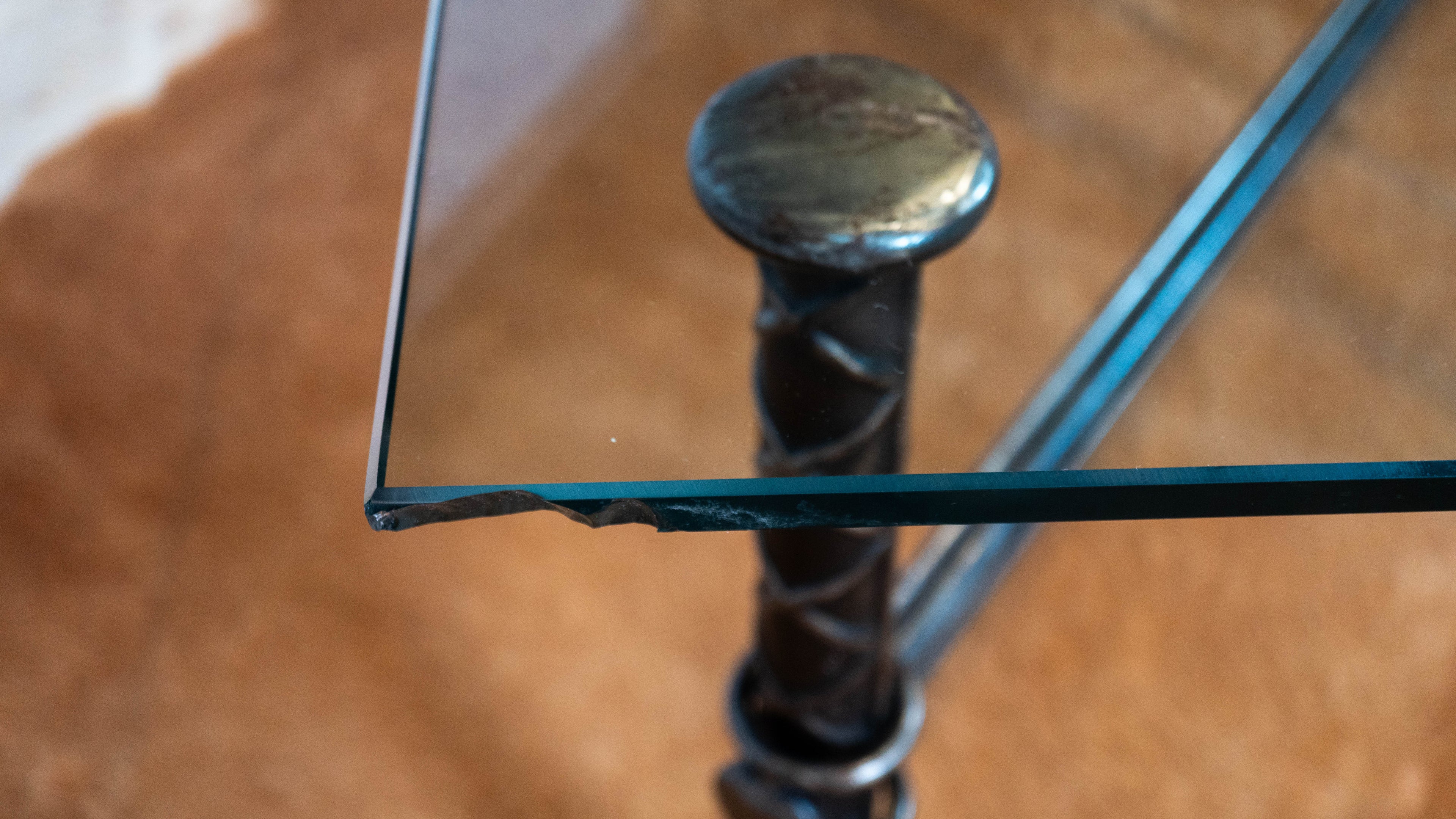 1980s Giacometti Style 'Iron Bird Cocktail Table' by Ilana Goor, Signed