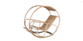 Vintage Franco Bettonica “Dondolo" Lounge Chair
