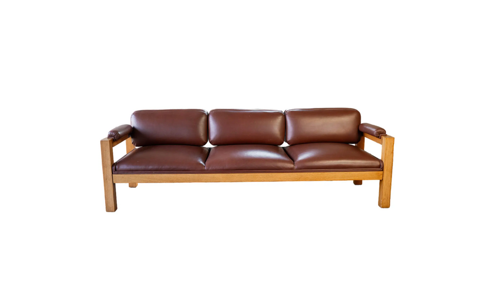 Vintage Warren Platner for CI Designs Oak Sofa