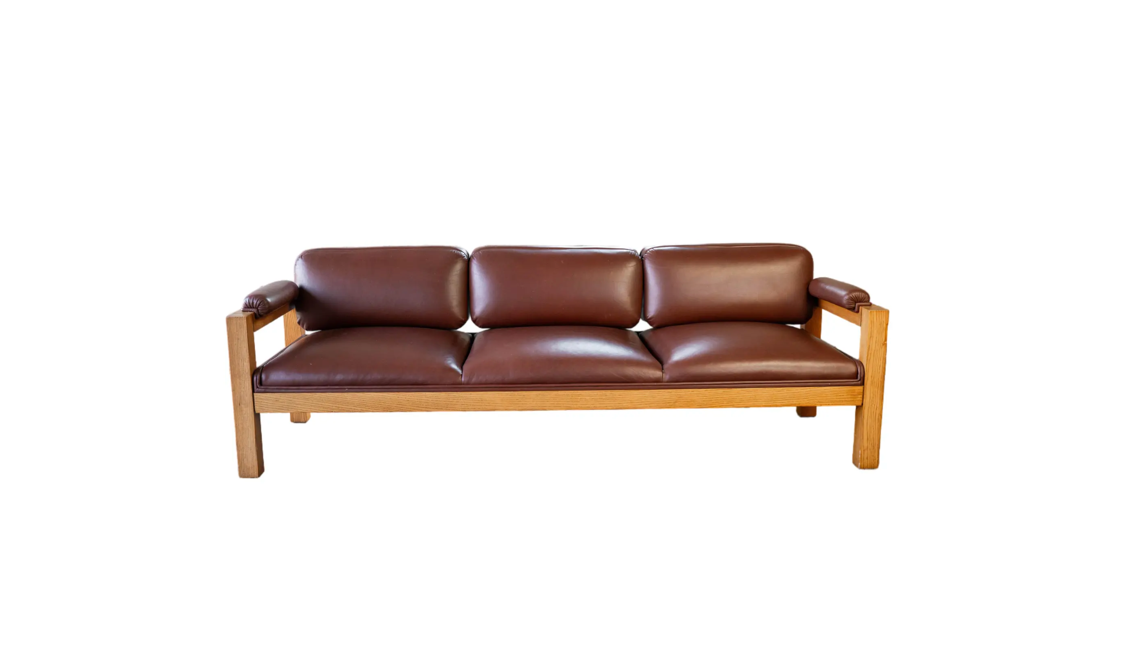 Vintage Warren Platner for CI Designs Oak Sofa